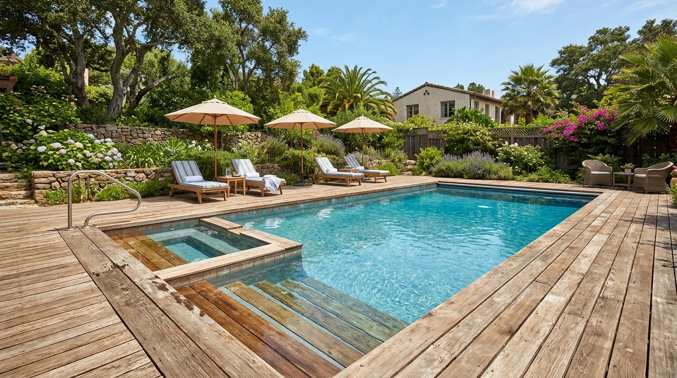 Clean Modern Deck Design